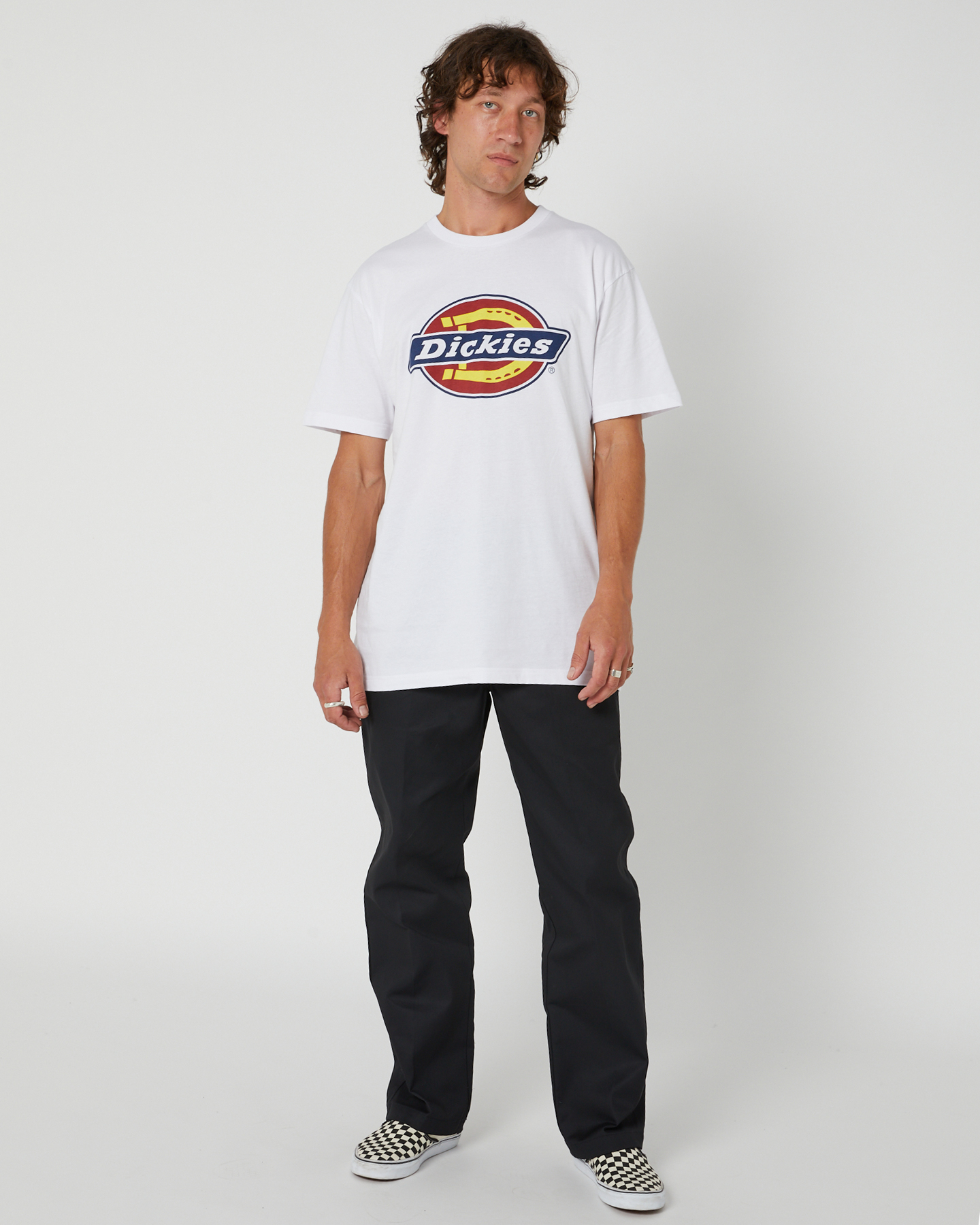 dickies black and white pants