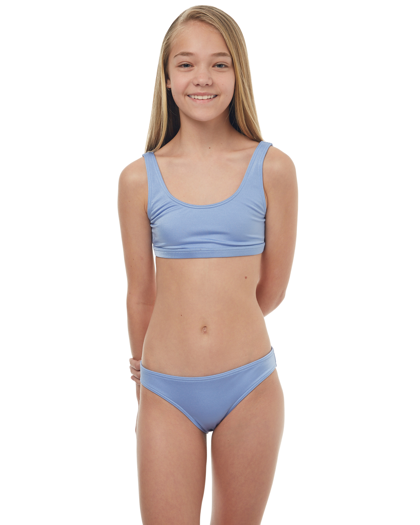 small-chested girl in tight blue bikini 1440x1800