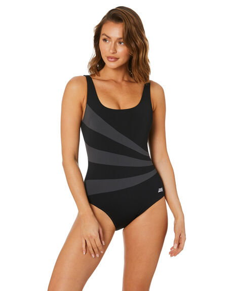 BLACK OUTLET WOMENS ZOGGS ONE PIECES - 1204190BLK