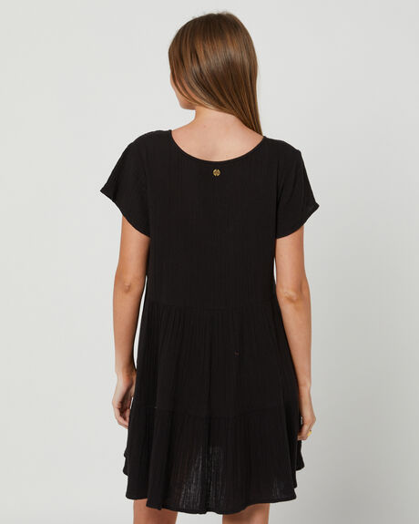 BLACK WOMENS CLOTHING RIP CURL DRESSES - GDRFW90090
