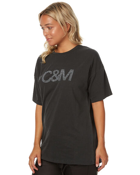 CHARCOAL WOMENS CLOTHING CAMILLA AND MARC TEES - OCMT6554CHAR