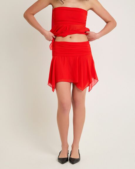 MULTI WOMENS CLOTHING ALICE IN THE EVE SKIRTS - ALWS25283-ORG-XXS
