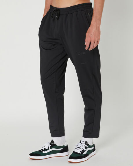 BLACK MENS CLOTHING RIVVIA PROJECTS PANTS - RFL-22408BLK