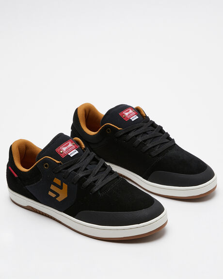 BLACK MENS FOOTWEAR ETNIES SNEAKERS - 4107000584001