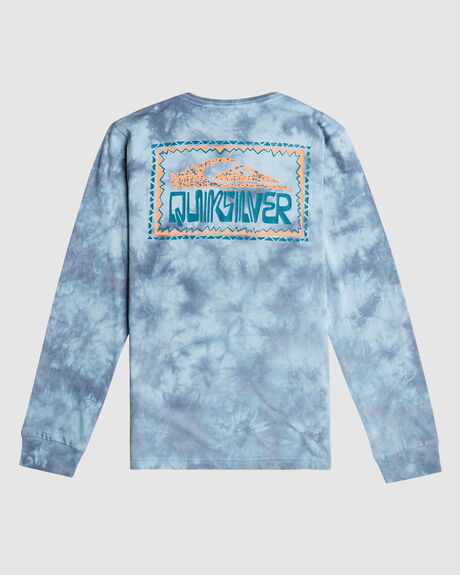 CELESTIAL BLUE KIDS BOYS QUIKSILVER TOPS - EQBZT04607-BFY0