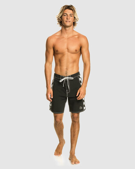 BLACK MENS CLOTHING QUIKSILVER BOARDSHORTS - EQYBS04766-KVJ0
