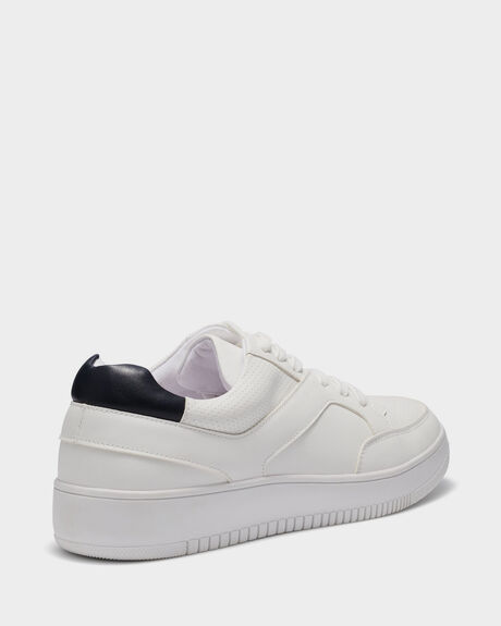 WHITE MENS FOOTWEAR UNCUT SNEAKERS - MAPR2001WHT