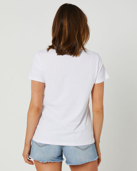 WHITE WOMENS CLOTHING AS COLOUR TEES - 4001WHITE