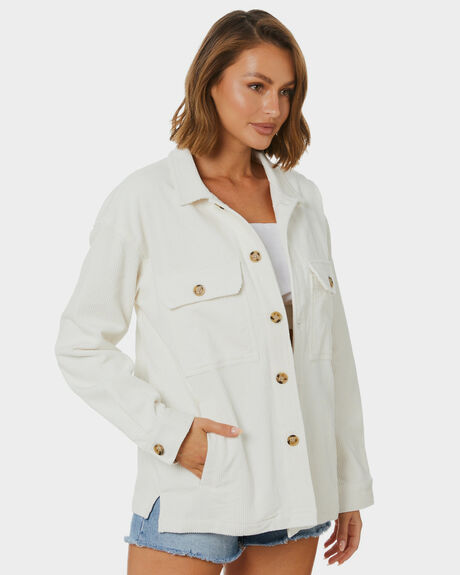 WHITE WOMENS CLOTHING OTTWAY THE LABEL JACKETS - WRSJW001S
