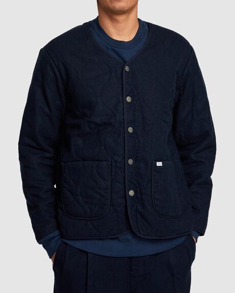 INDIGO MENS CLOTHING RVCA JACKETS - AVYJK00218-IND