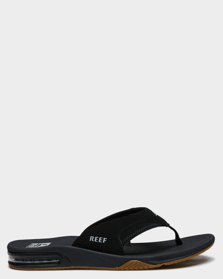 BLACK SILVER MENS FOOTWEAR REEF SLIDES + THONGS - 2026BLS