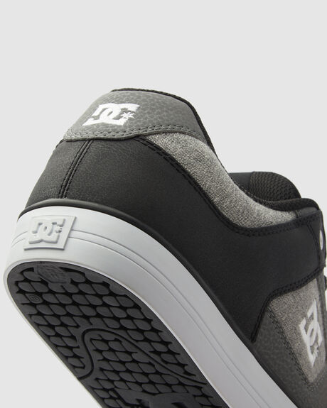 BLACK WHITE ARMOR MENS FOOTWEAR DC SHOES SNEAKERS - 300660-KWA