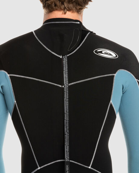 BLACK BLUE SURF MENS QUIKSILVER STEAMERS - EQYW103186-BLM0