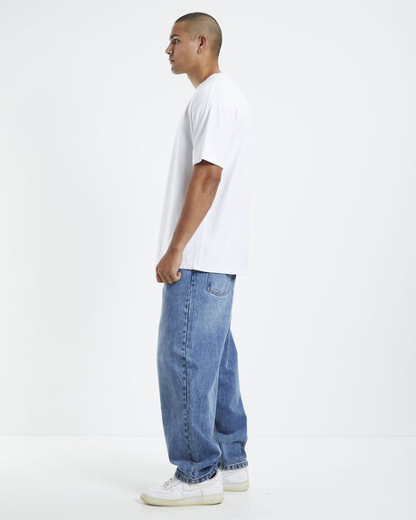 WHITE MENS CLOTHING GENERAL PANTS CO. BASICS T-SHIRTS + SINGLETS - 37402400023