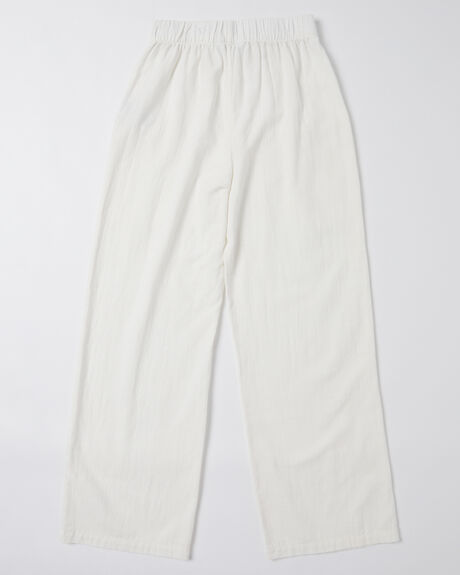 WHITE KIDS YOUTH GIRLS RUSTY PANTS - PAG0028WHT