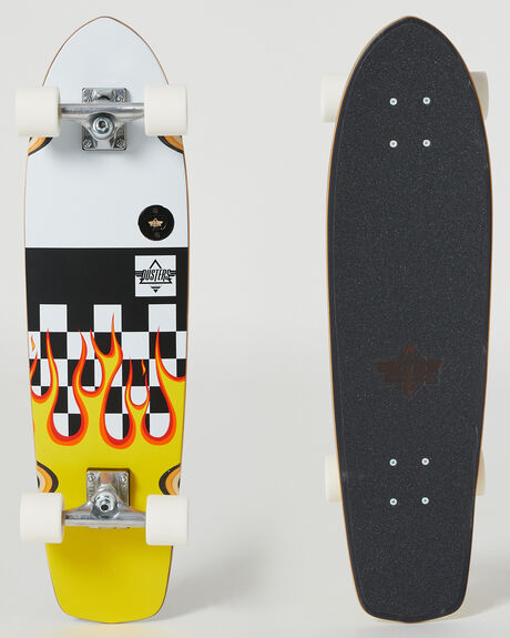 YELLOW WHITE SKATE SKATE DUSTERS CRUISERS - 10531550YLWWT