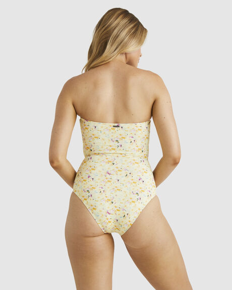 YELLOW WOMENS SWIMWEAR BILLABONG ONE PIECES - UBJX100278-YLW