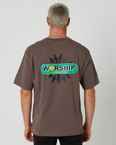SHROOM MENS CLOTHING WORSHIP T-SHIRTS + SINGLETS - PA24-114C