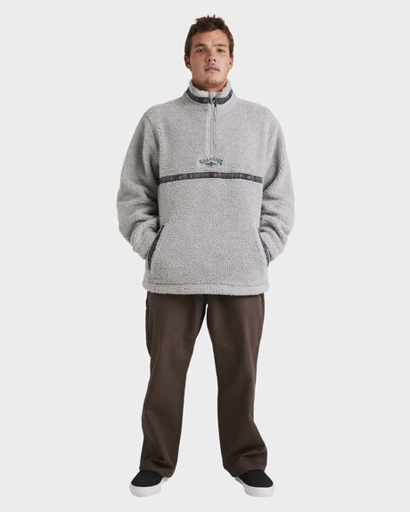 OATMEAL HEATHER MENS CLOTHING BILLABONG JUMPERS - ABYFT00501-OAH