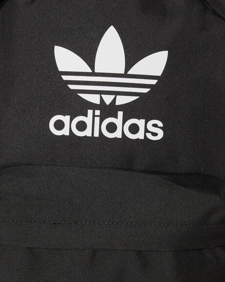 BLACK WHITE MENS ACCESSORIES ADIDAS BAGS + BACKPACKS - H35596BLKWH