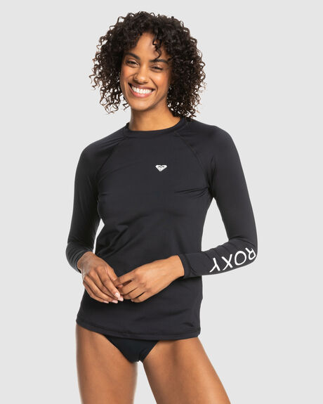 Womens Essentials Ls Upf 50 Surf Tee