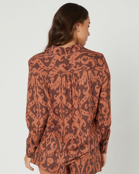PUMPKIN SPLICE WOMENS CLOTHING TIGERLILY FASHION TOPS - T635034PKS