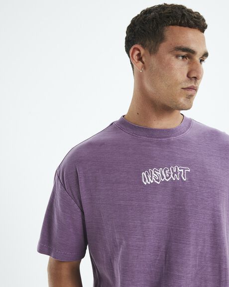 PURPLE MENS CLOTHING INSIGHT GRAPHIC TEES - 52429800026
