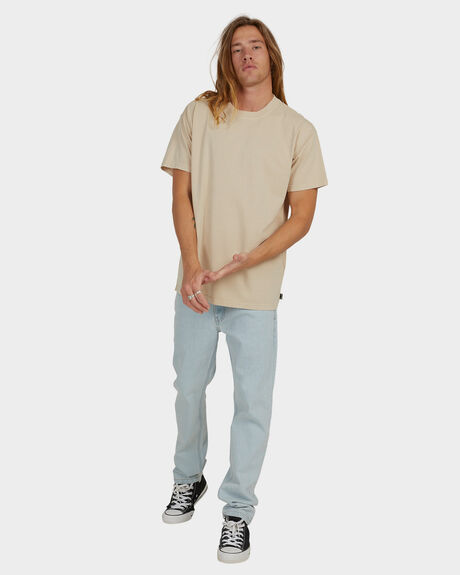 GOLDEN MENS CLOTHING BILLABONG BASIC TEES - UBYZT00162-GDN