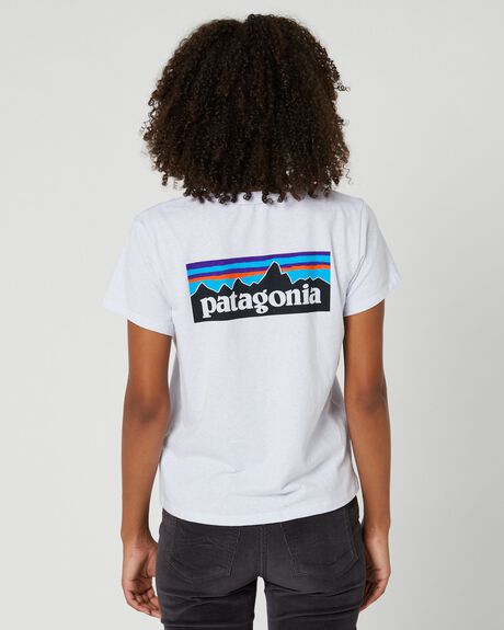 WHITE WOMENS CLOTHING PATAGONIA T-SHIRTS + SINGLETS - 37567-WHI-XS