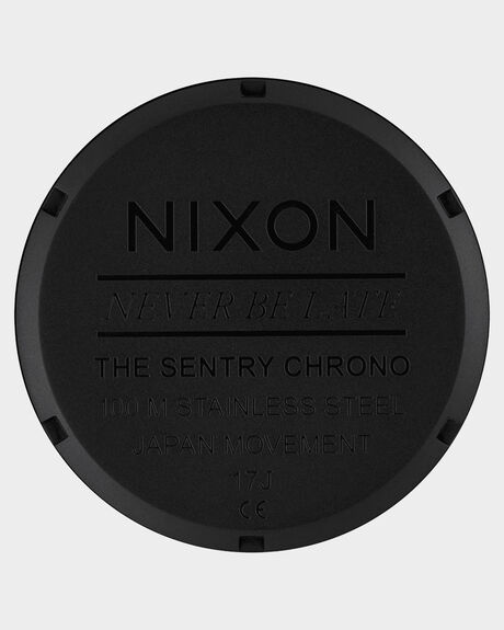MATTE BLACK GOLD MENS ACCESSORIES NIXON WATCHES - A405-3088-BLKGD