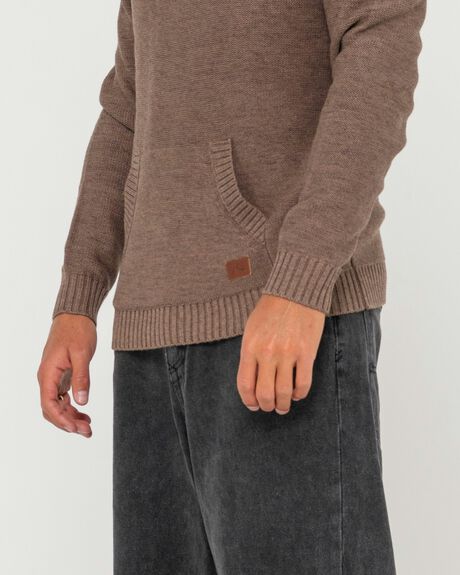 FALCON MENS CLOTHING RUSTY KNITS + CARDIGANS - P24-CKM0071-FAL-1S