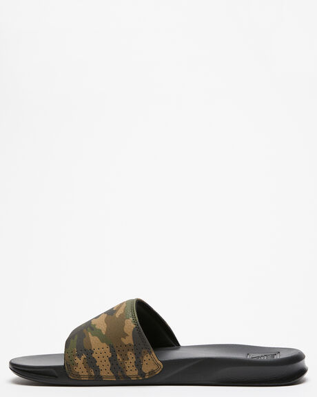 CAMO MENS FOOTWEAR REEF SLIDES - CI8644CAM