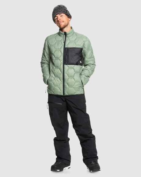 TRUE BLACK SNOW MENS QUIKSILVER SNOW PANTS - EQYTP03229-KVJ0