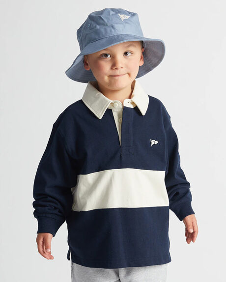 BLUE KIDS BOYS SONNIE TOPS - KSHSS2335-NV-4