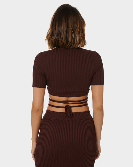 CHOCOLATE WOMENS CLOTHING MINKPINK TOPS - MG2201668CHOC