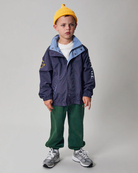 NAVY KIDS BOYS SONNIE JUMPERS + JACKETS - KOWAW2201-NBY-4