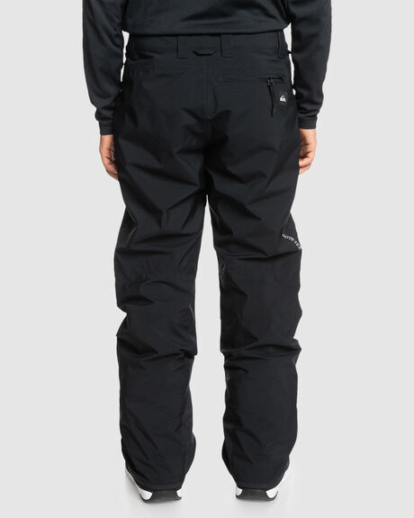 TRUE BLACK SNOW MENS QUIKSILVER SNOW PANTS - EQYTP03229-KVJ0