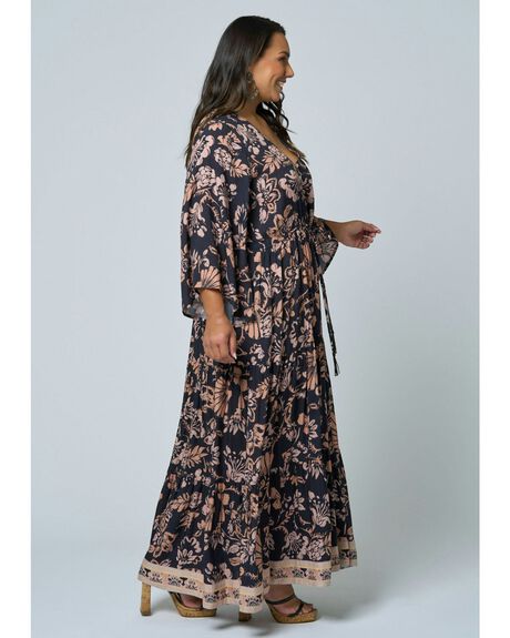 VINTAGE FLORAL WOMENS CLOTHING THE POETIC GYPSY DRESSES - CPSS24643001-10