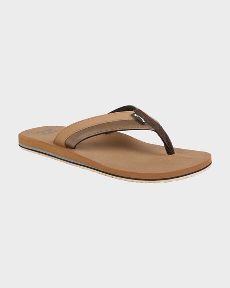 CAMEL MENS FOOTWEAR BILLABONG SLIDES + THONGS - UBYL100037-CAM