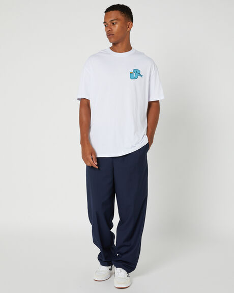 NAVY MENS CLOTHING STUSSY PANTS - ST021601NAVY