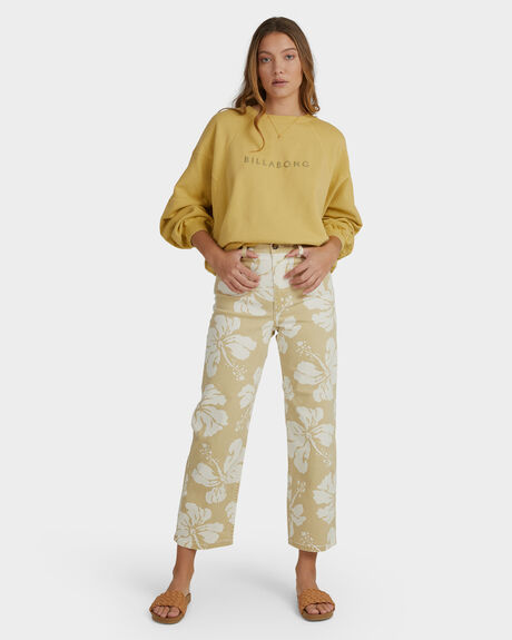 HEMP WOMENS CLOTHING BILLABONG JUMPERS + HOODIES - UBJFT00150-TJQ0