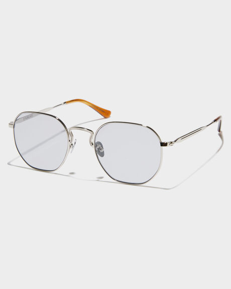 SILVER GREY MENS ACCESSORIES EPOKHE SUNGLASSES - 0857-SLVPOLTGRYSLVGY