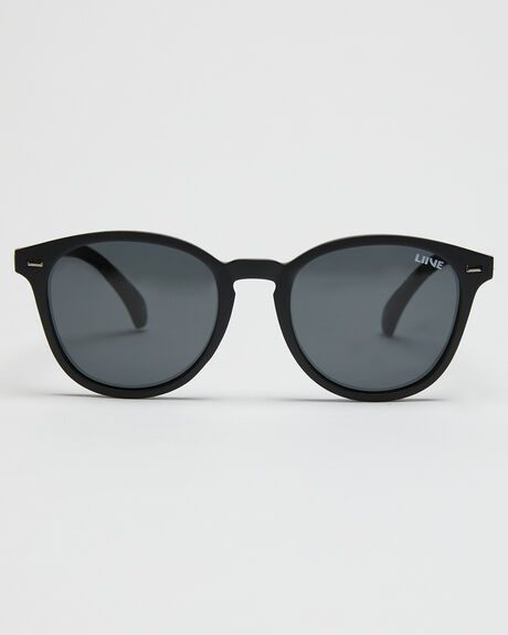 POLAR MATT BLACK MENS ACCESSORIES LIIVE VISION SUNGLASSES - L0751BPMB