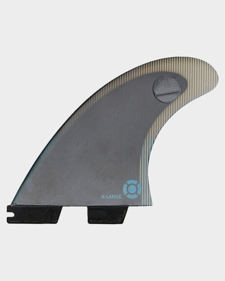 TEAL BLACK SURF ACCESSORIES FCS FINS - FPER-PC04-TS-RTEABK