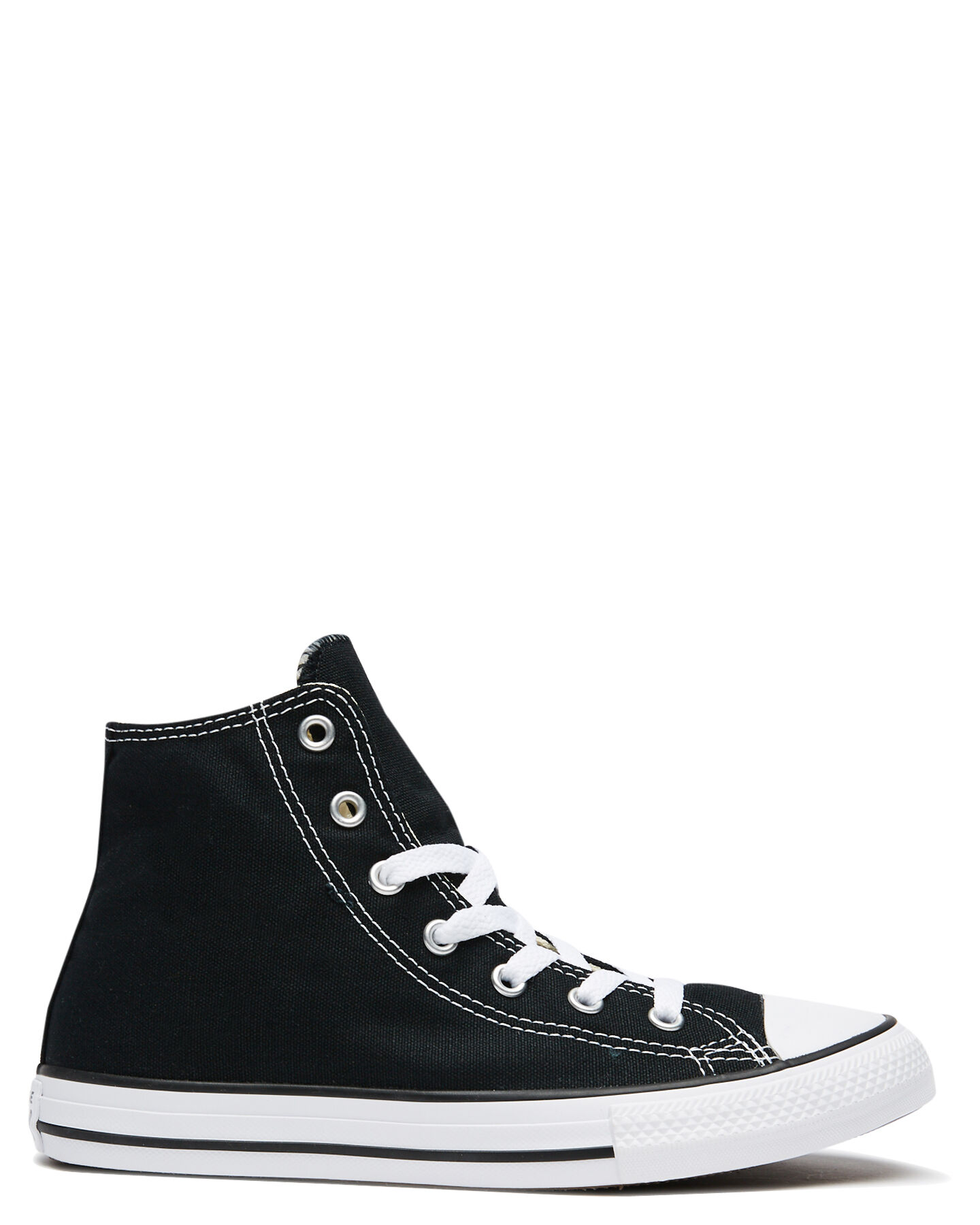youth all black converse