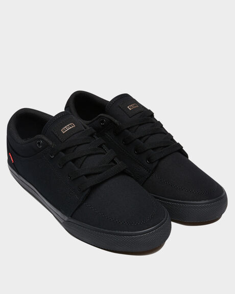 BLACK BLACK MENS FOOTWEAR GLOBE SNEAKERS - GBGSBKBK