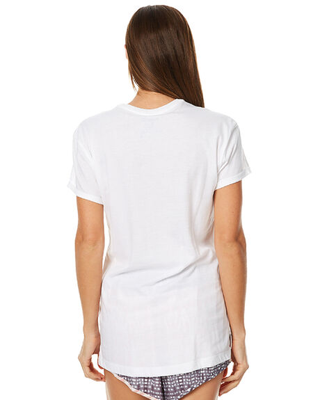 WHITE WOMENS CLOTHING HURLEY TEES - AGTSVETR10A