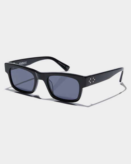 BLACK POLISHED BLACK MENS ACCESSORIES EPOKHE SUNGLASSES - 0868-BLKPOBLK