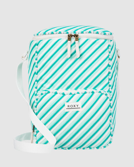 BEACH GLASS MINI STRIPE WOMENS ACCESSORIES ROXY BACKPACKS + BAGS - ERJAA04345-GCZ4