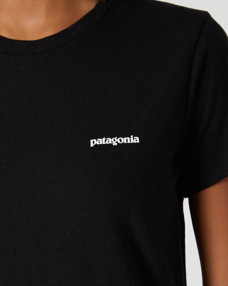 BLACK WOMENS CLOTHING PATAGONIA T-SHIRTS + SINGLETS - 37567-BLK-XS